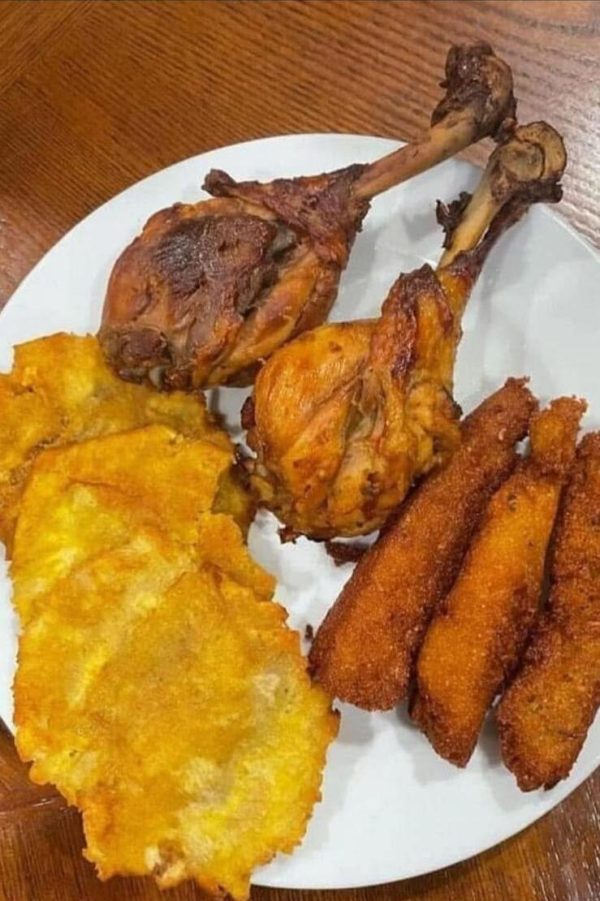 Chicken plantain Acka